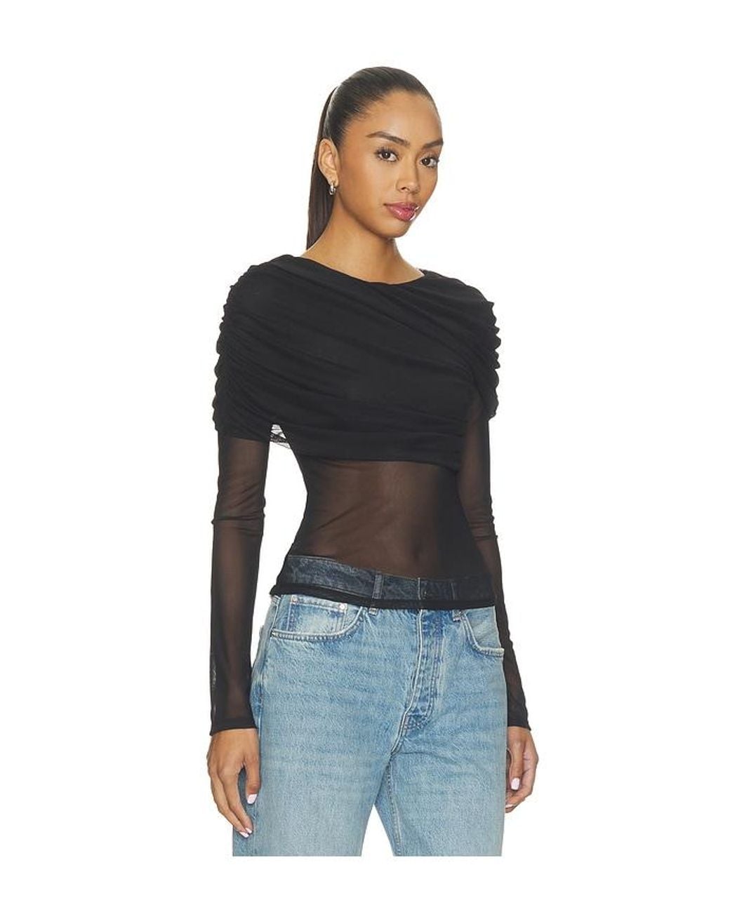 Nia Black Everleigh Top
