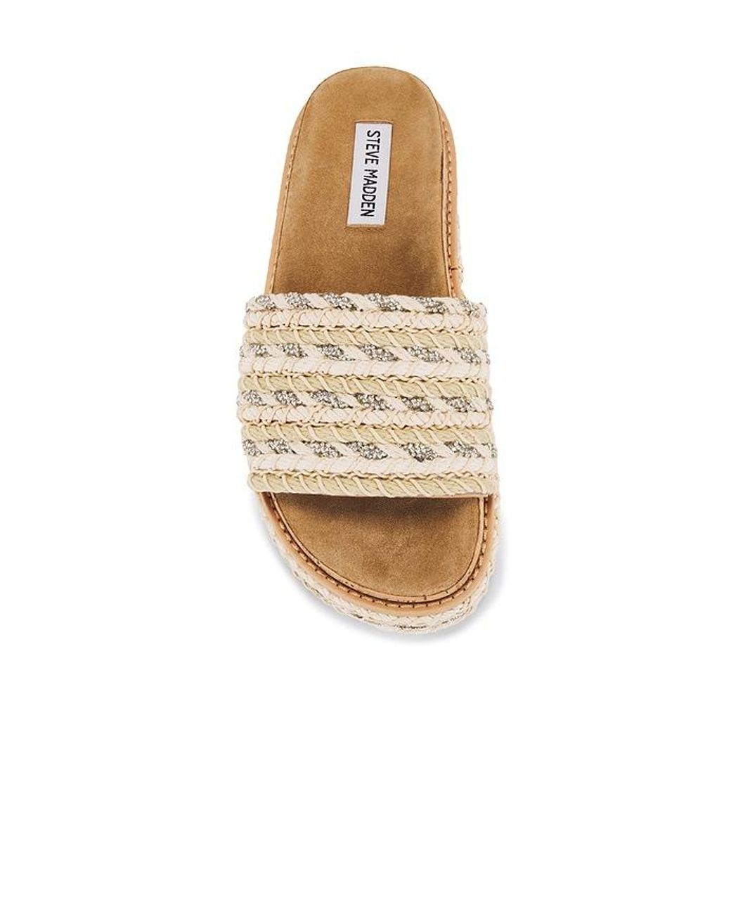 Steve Madden White Pantolette Beller