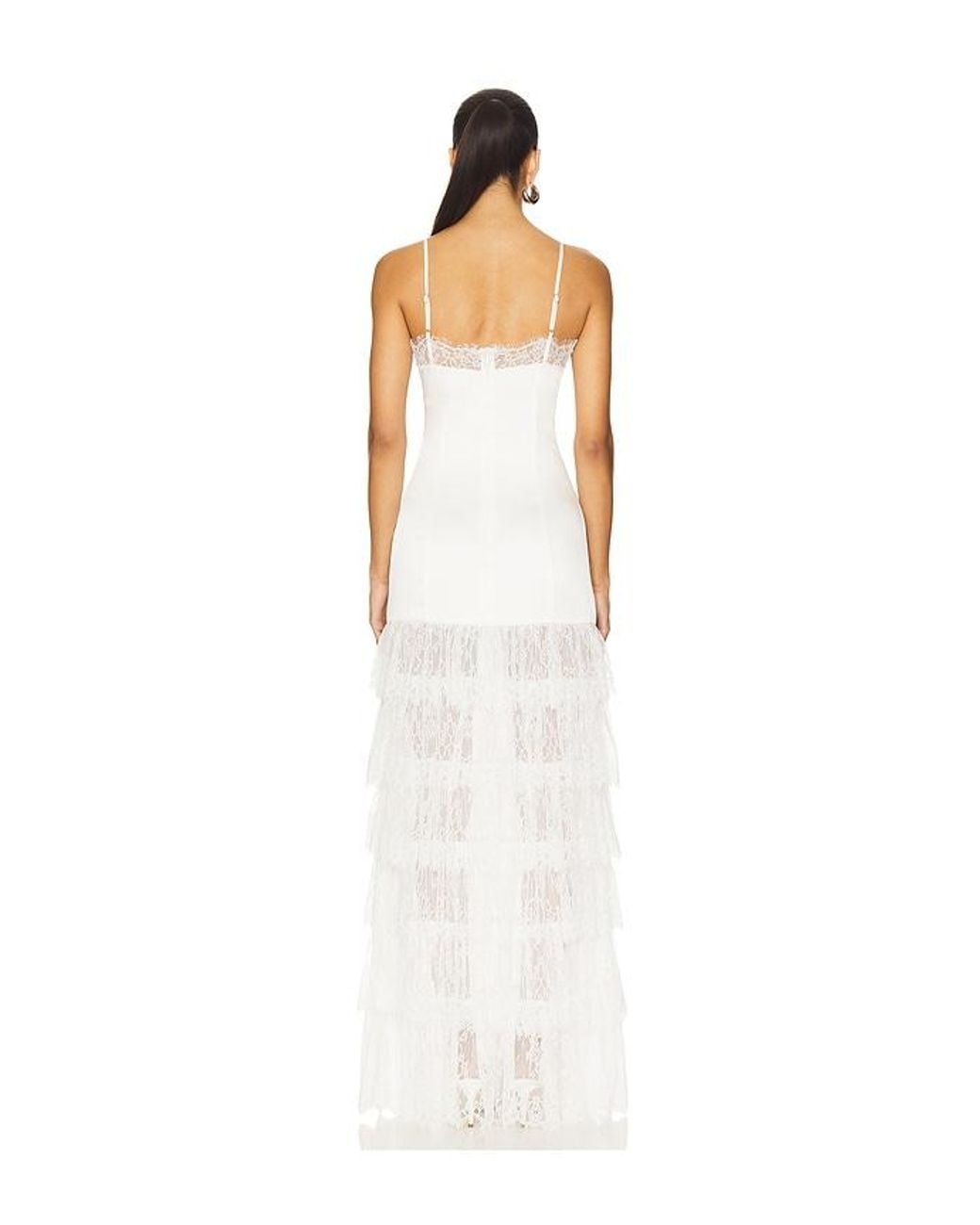 MAJORELLE White Felicite Maxi Dress
