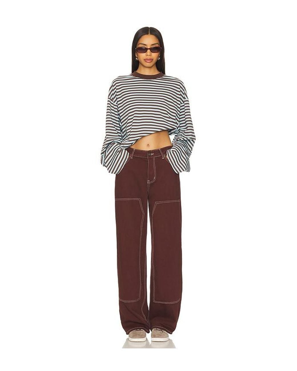 Lioness Brown Anchor Jeans