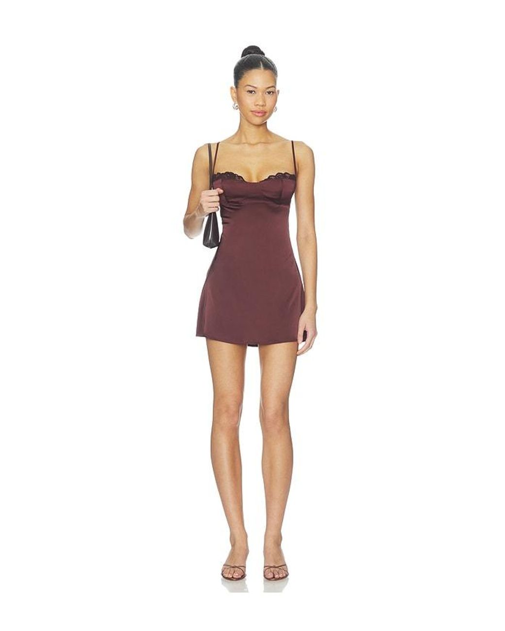 superdown Red Claire Mini Dress