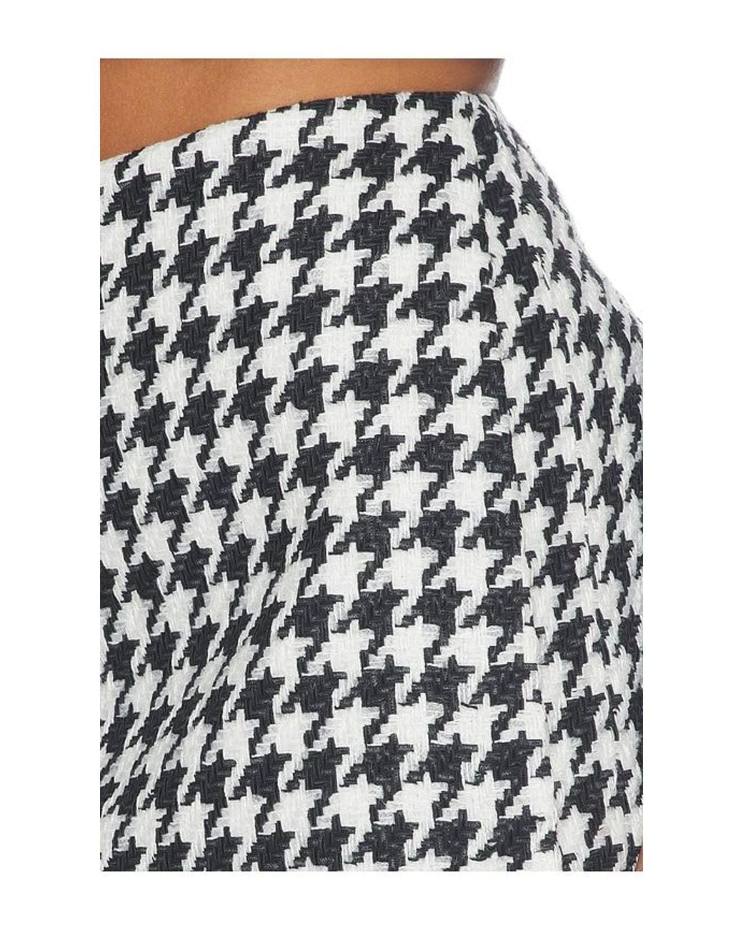 Alice + Olivia Black Lakelyn Mini Skort