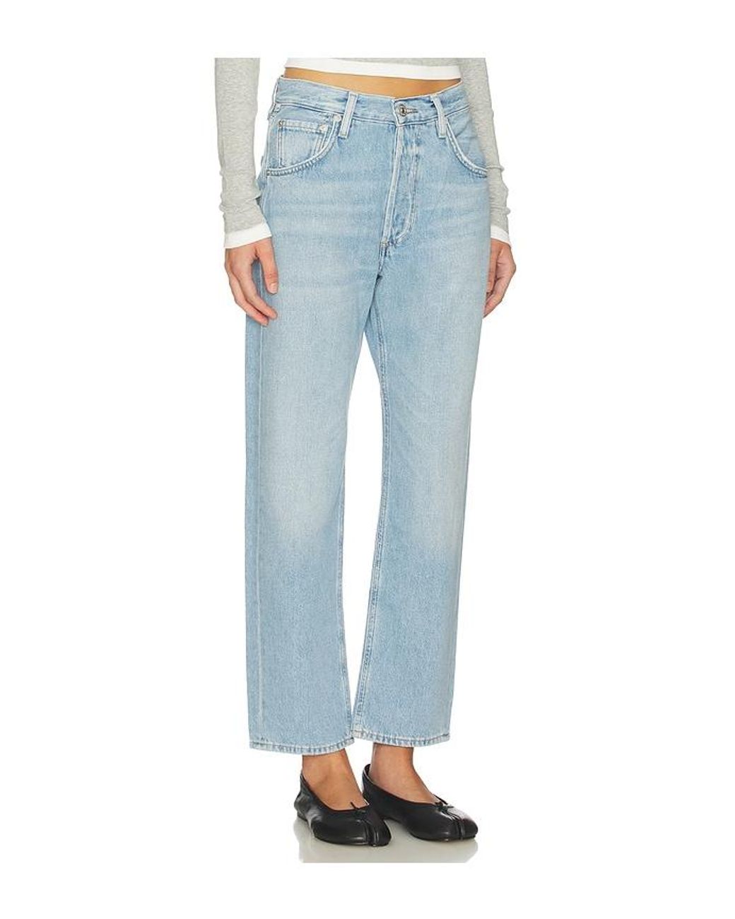 Citizens of Humanity Blue Winslow Boyfriend Jeans