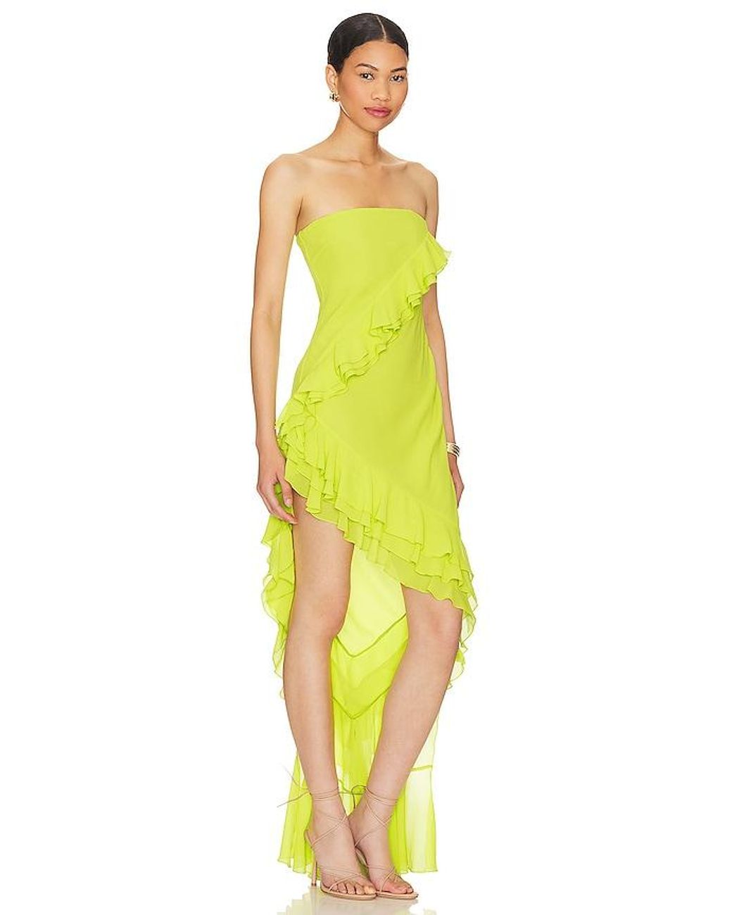 Robe Nehna En. Taille Also En Xs, S Nbd en coloris Yellow