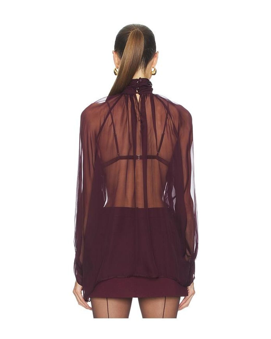 Palmatic Studio Red Liss Blouse
