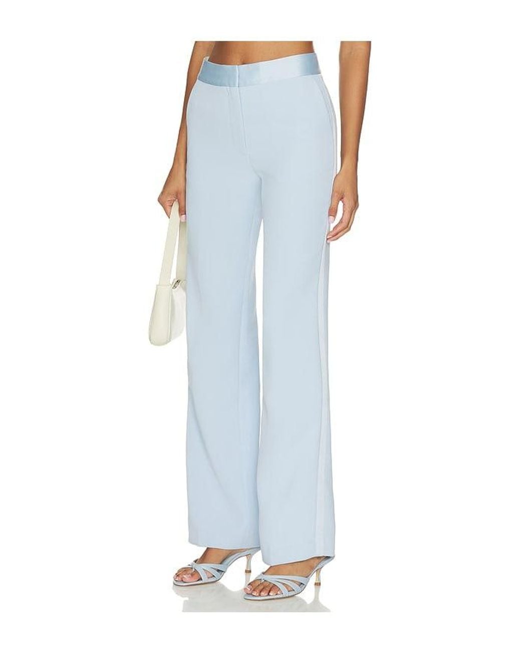 Fleur du Mal Blue Tuxedo Pant