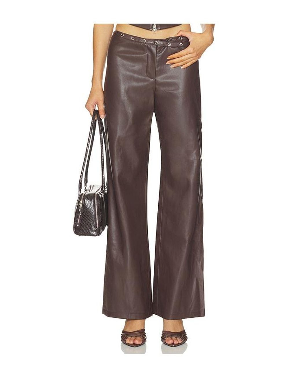 BY.DYLN Brown X Revolve Rowan Pant