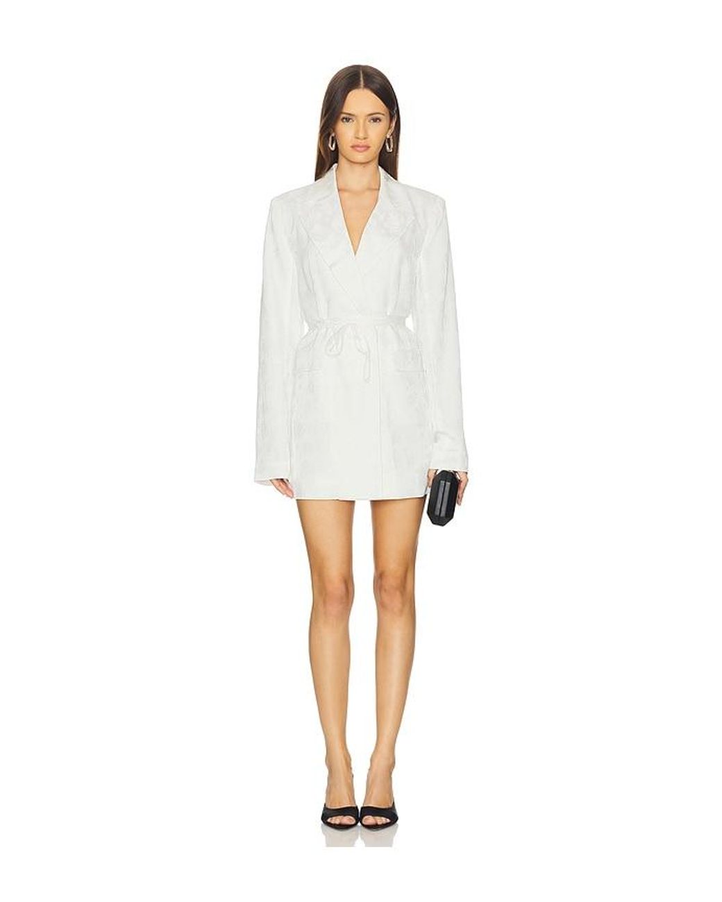Stone Cold Fox White X Revolve Tanya Blazer Dress