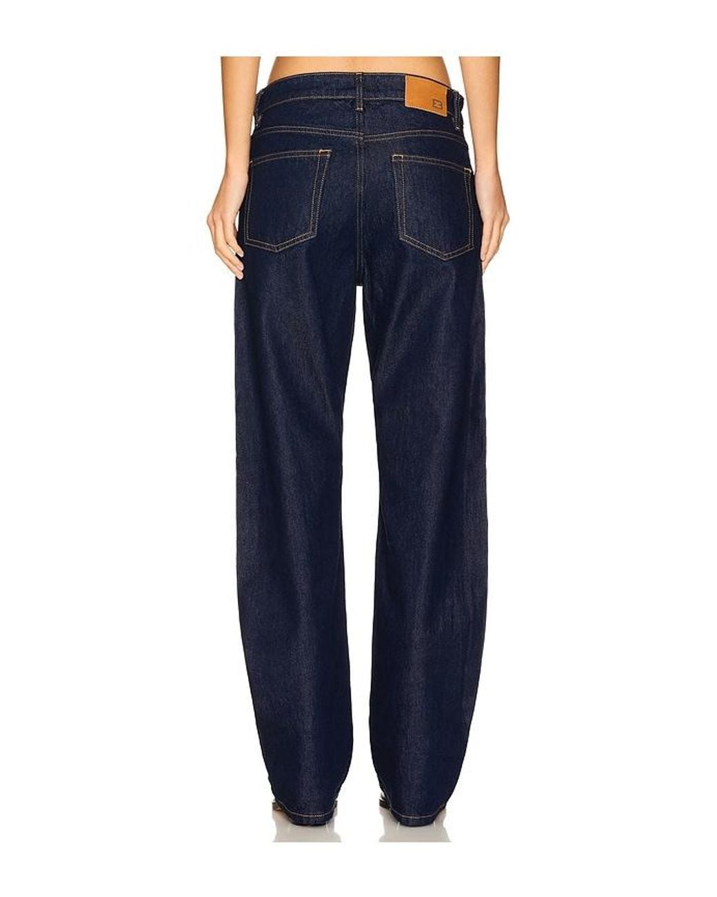 EB DENIM Blue Alida Loose Bowed Jeans