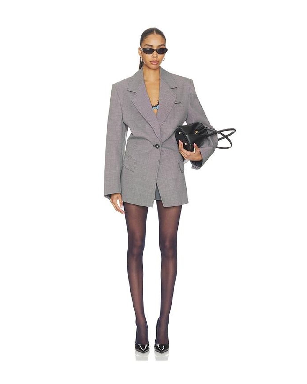 Commando Blue Premier Sheer Tights