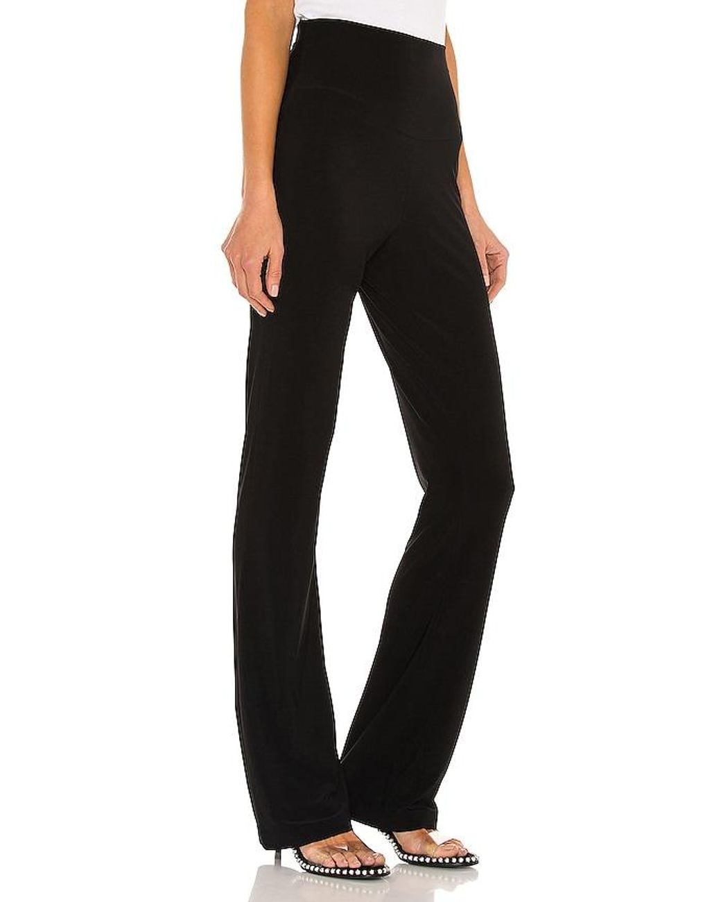 Norma Kamali Black X Lifestyle Boot Pant