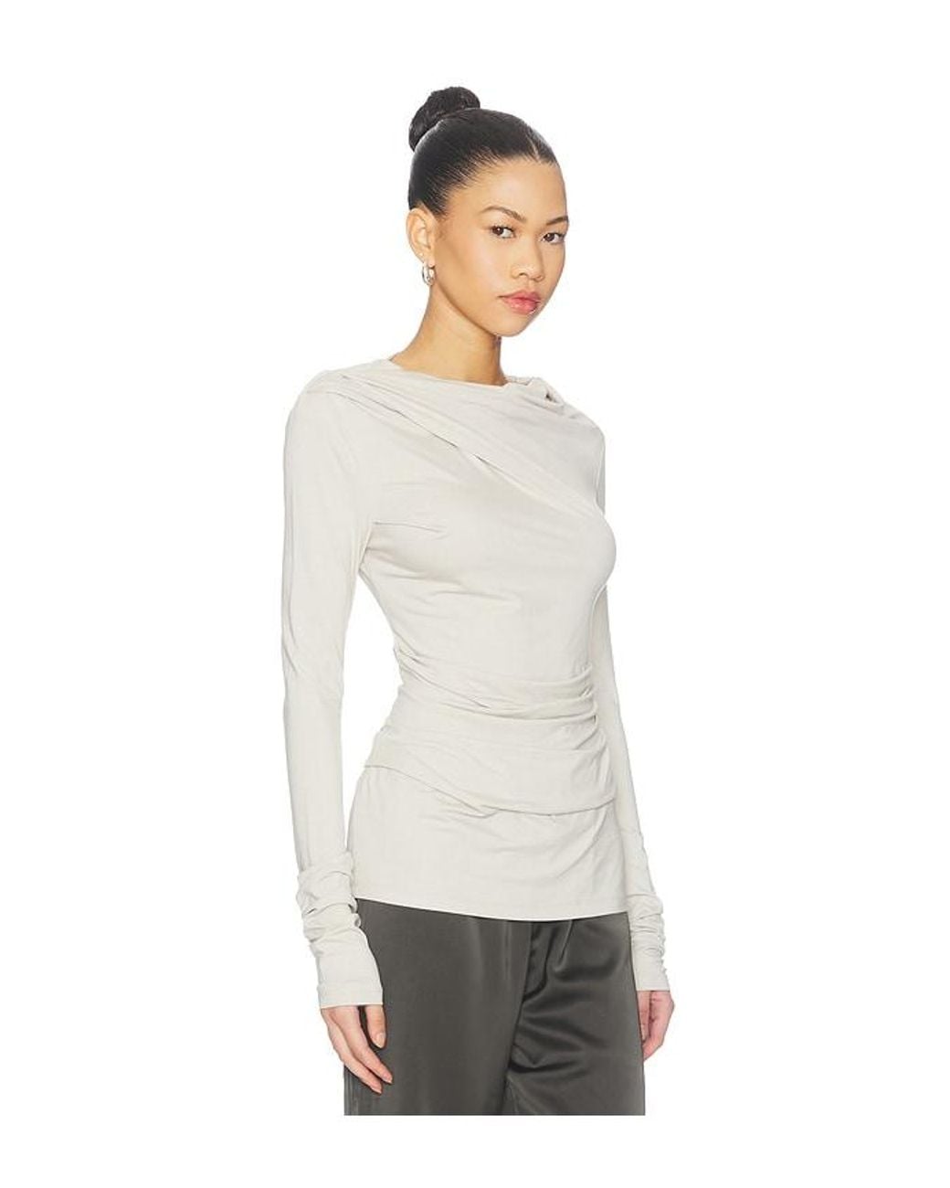Entire studios White Drape Top