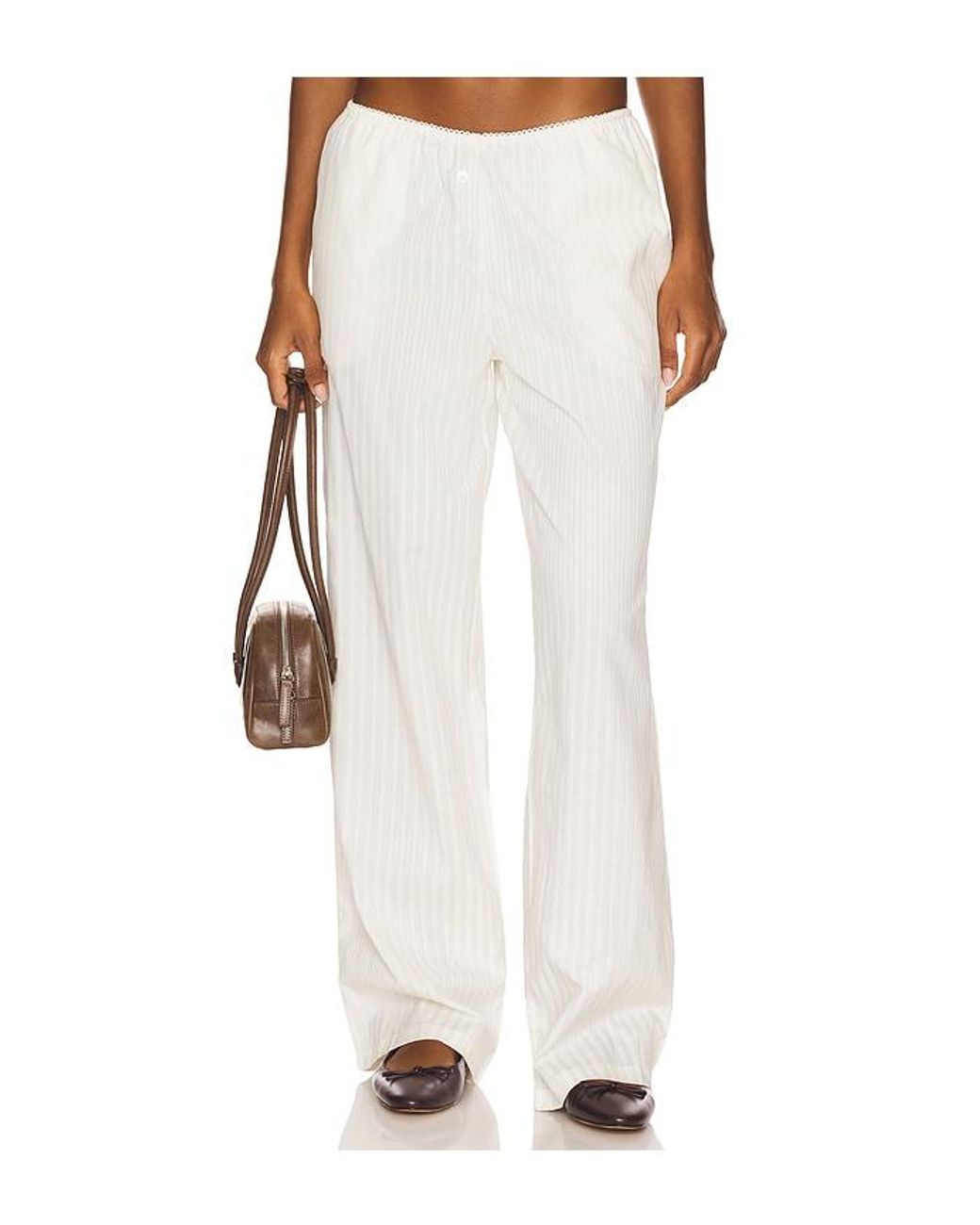 Lioness White Bloom Pant
