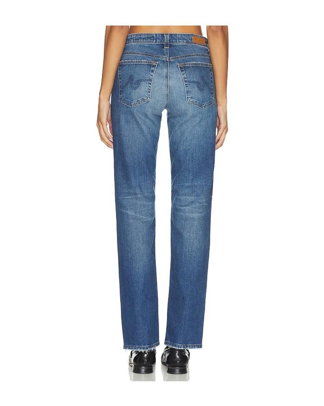 AG Jeans Blue Sandra Straight Jeans