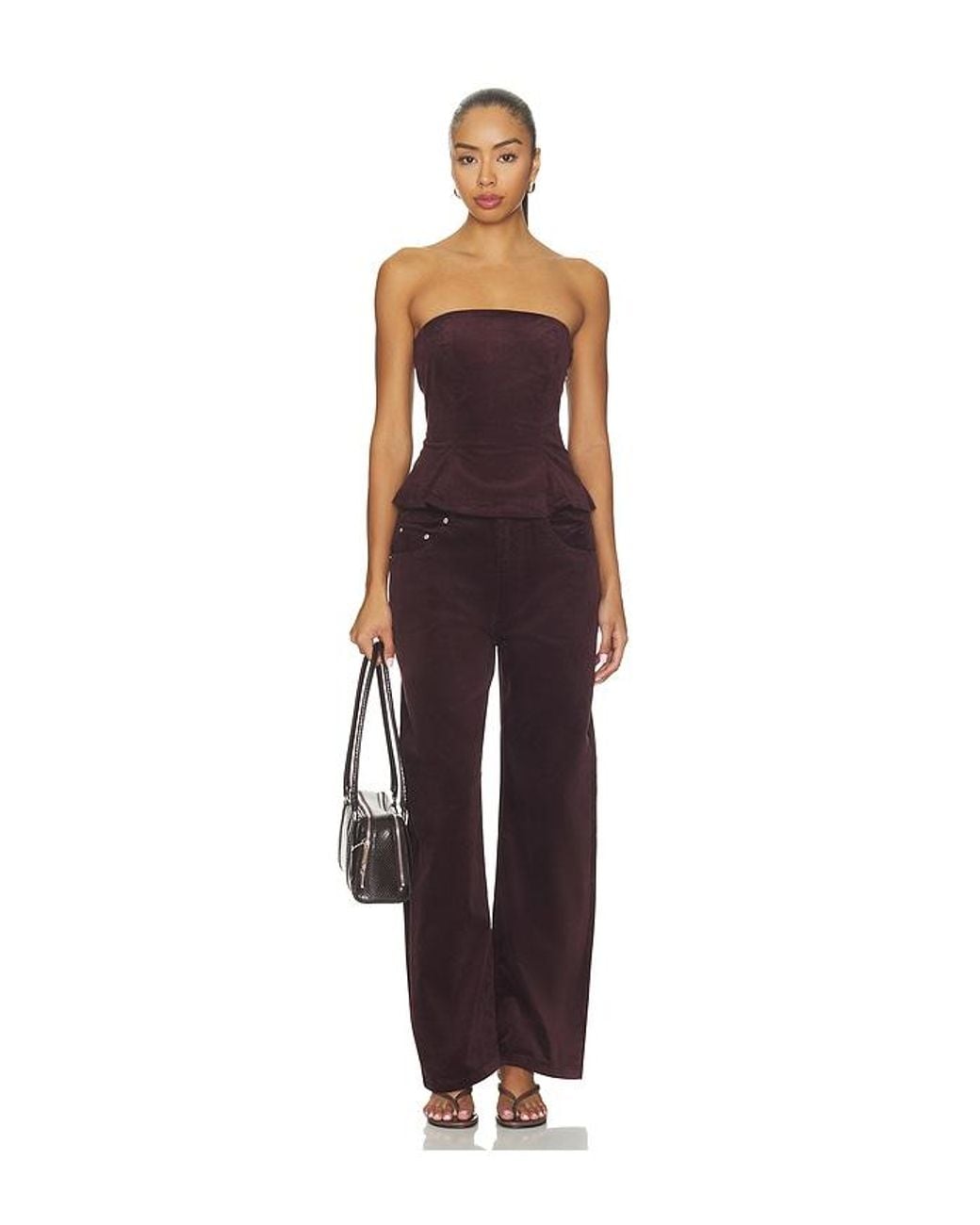 Steve Madden Red Sydnee Pant