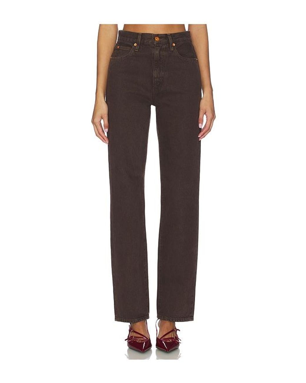 SLVRLAKE Denim Multicolor X Revolve London Straight Jeans