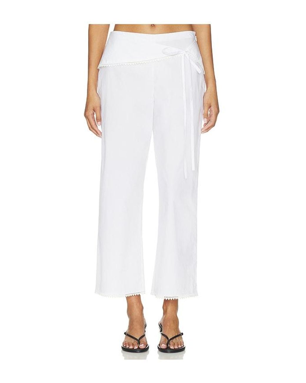 L'academie White 'Academie Marithe Pant