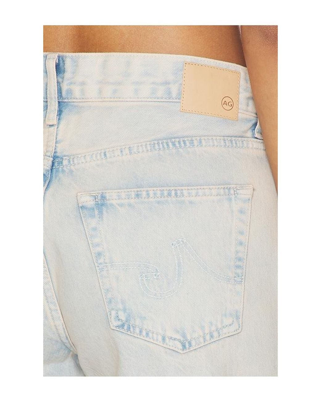 AG Jeans Blue Ex-Boyfriend Short