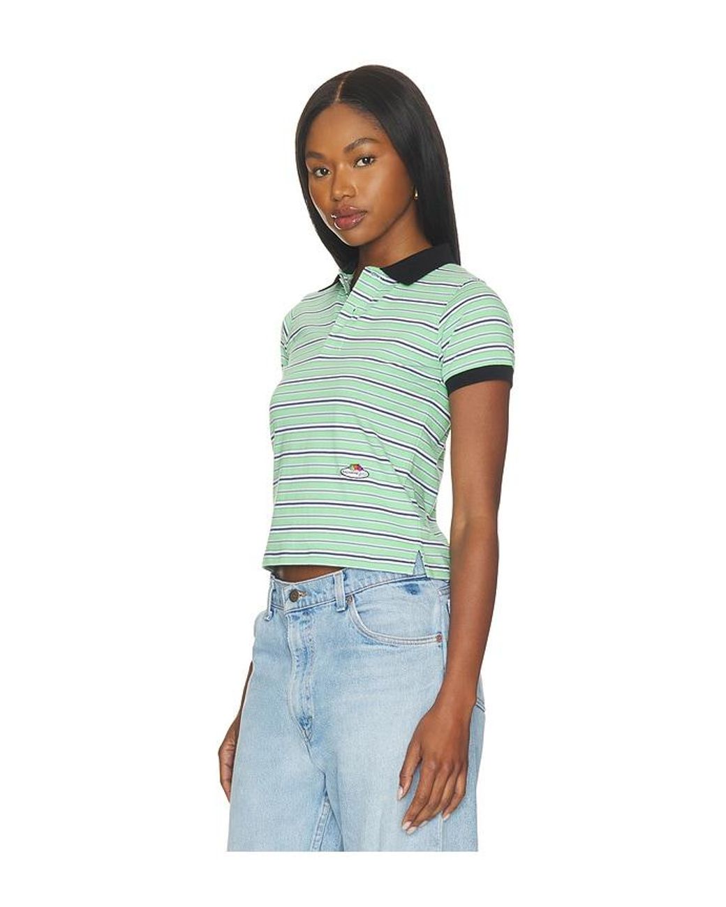 HOMMEGIRLS Green X Fruit Of The Loom Baby Polo