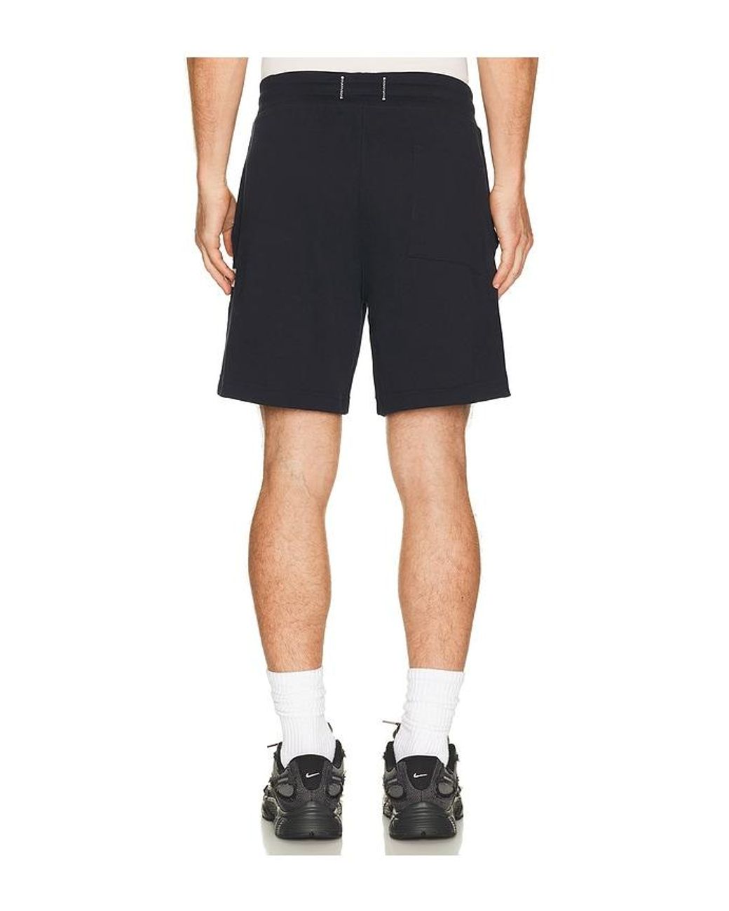 Reigning Champ Blue Heavyweight Jersey Standard Short 7 for men