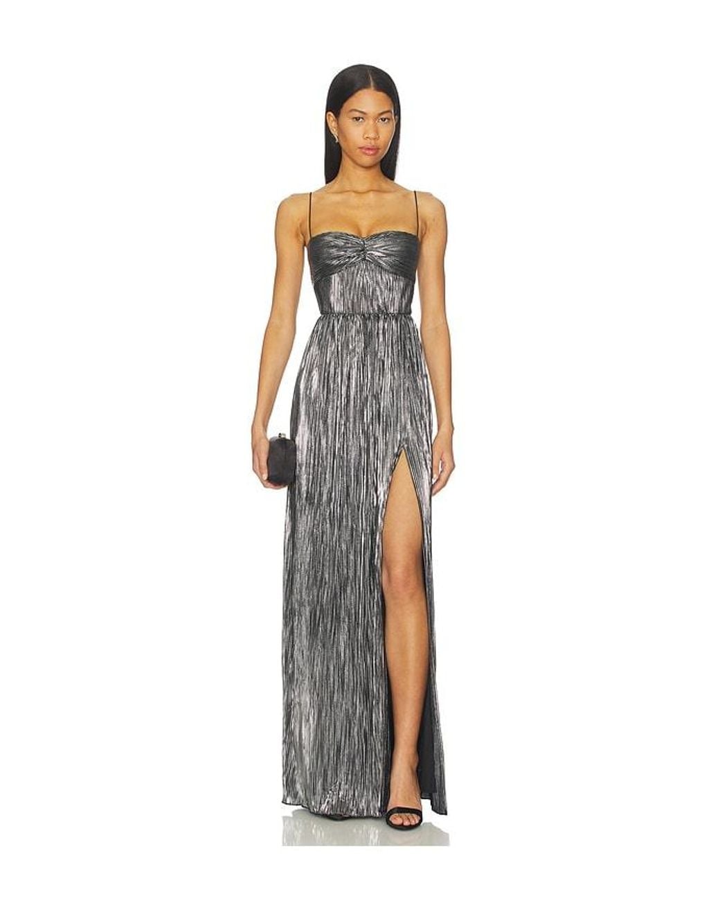 Lovers + Friends White Emmy Gown