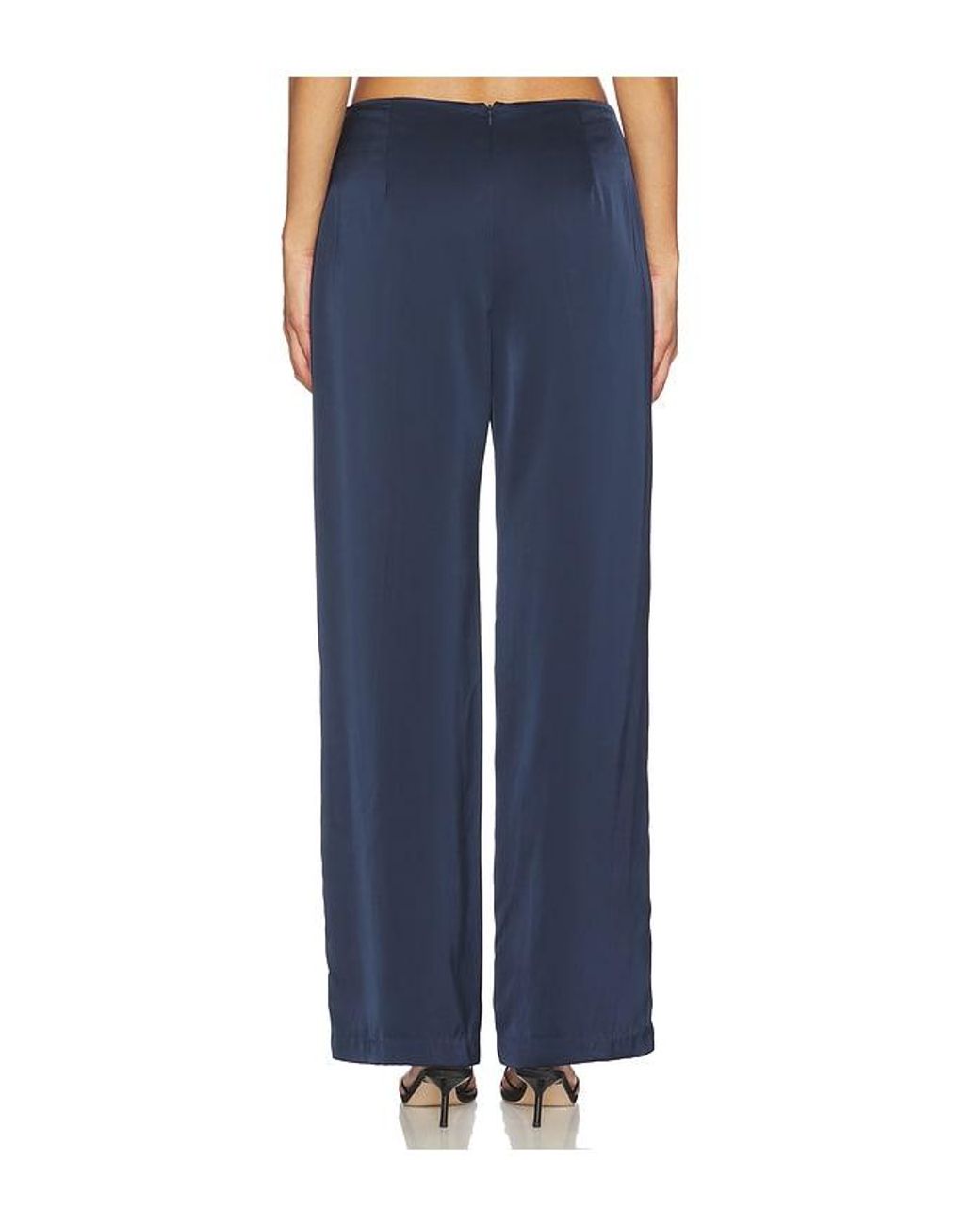 Amanda Uprichard Blue Linda Pants
