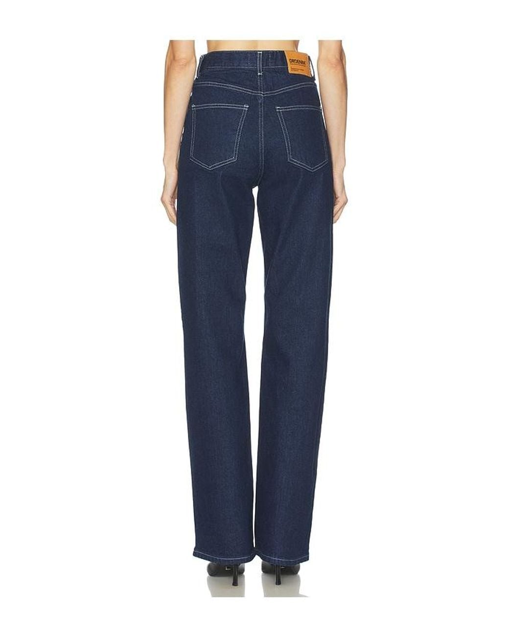 Dr. Denim Blue Echo Straight Leg