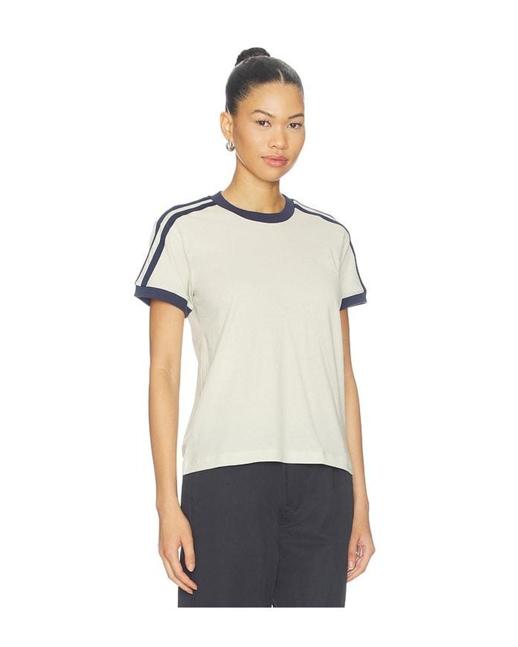 GRLFRND Multicolor Ringer Tee