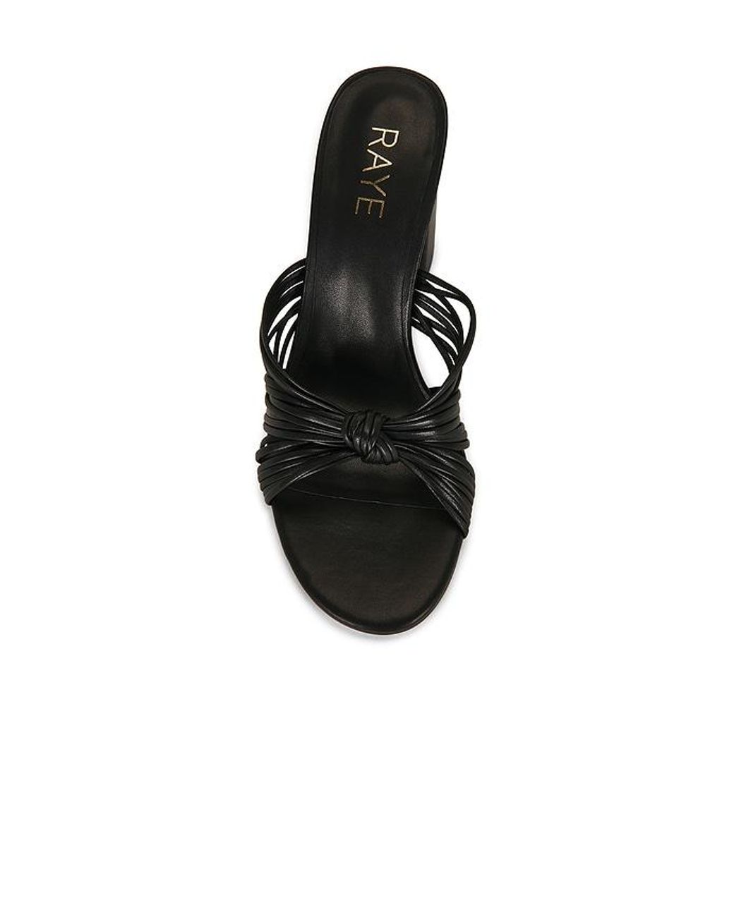 Raye Black Amalia Sandal