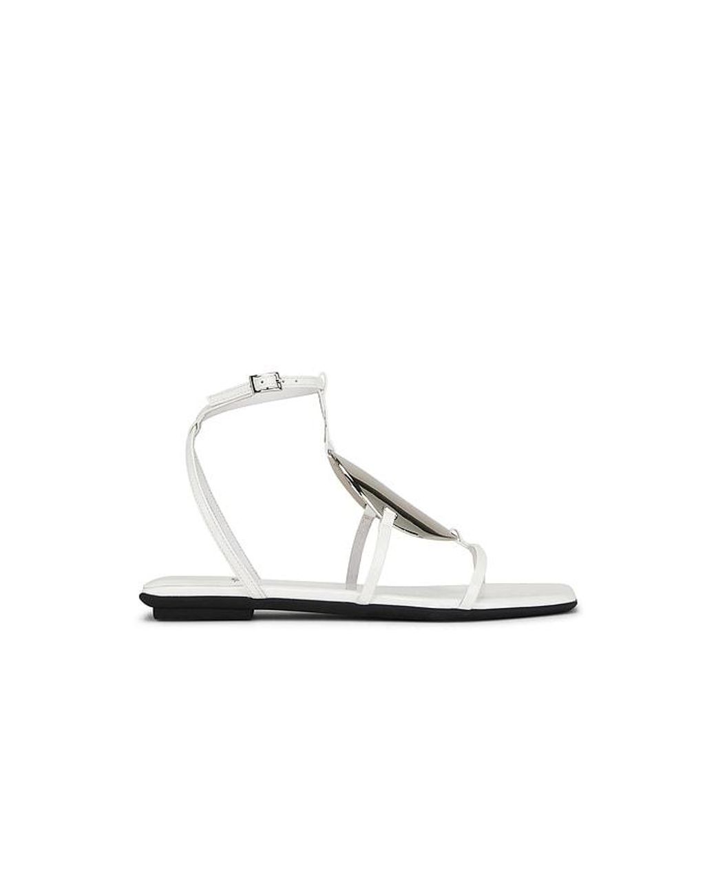 Jeffrey Campbell White Calanthe Sandals