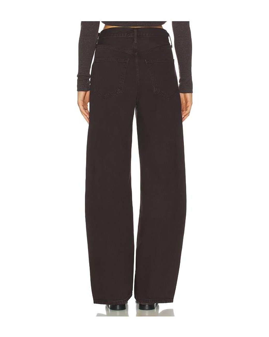 Agolde Black Low Curve Jeans