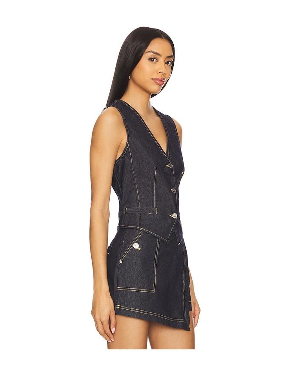 Steve Madden Blue Selene Vest