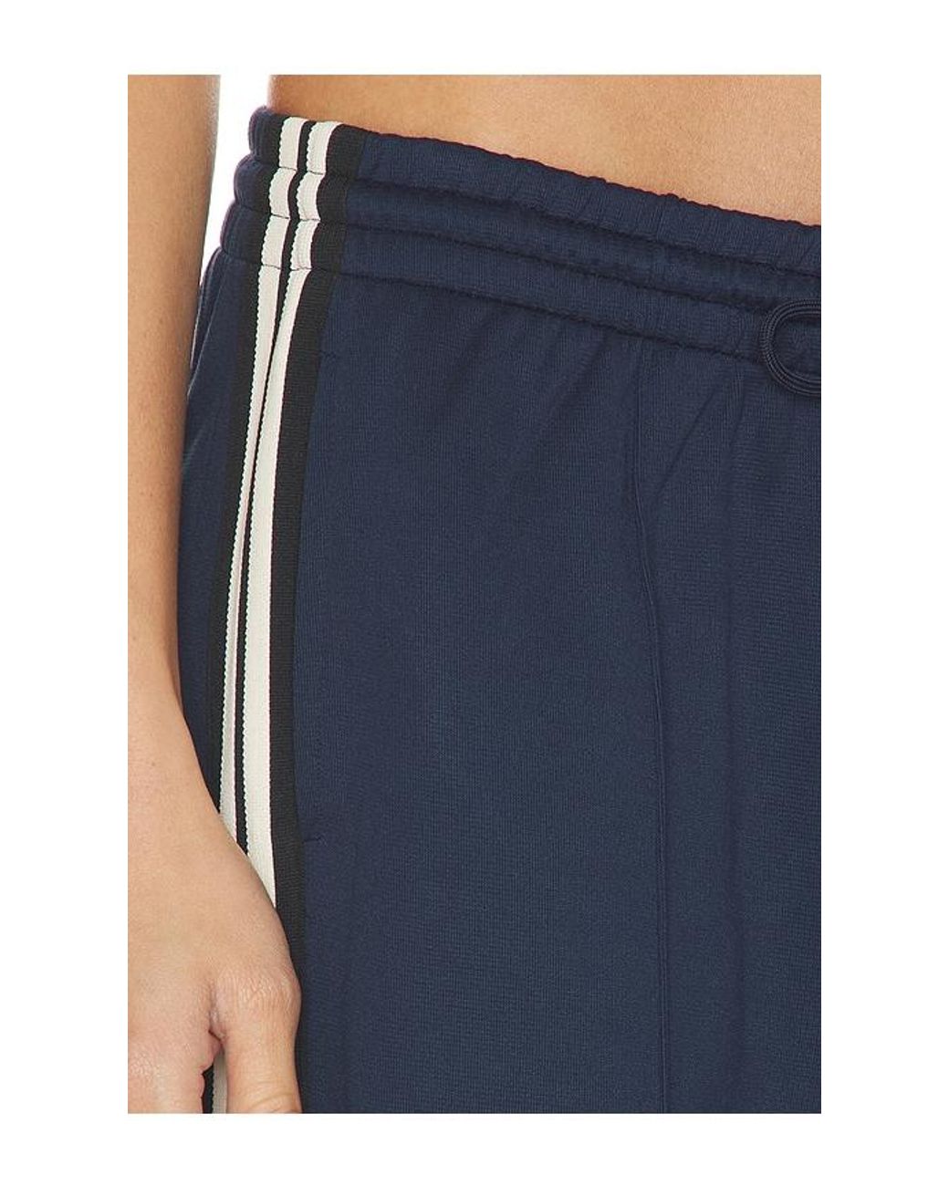 GOOD AMERICAN Blue The Track Pant
