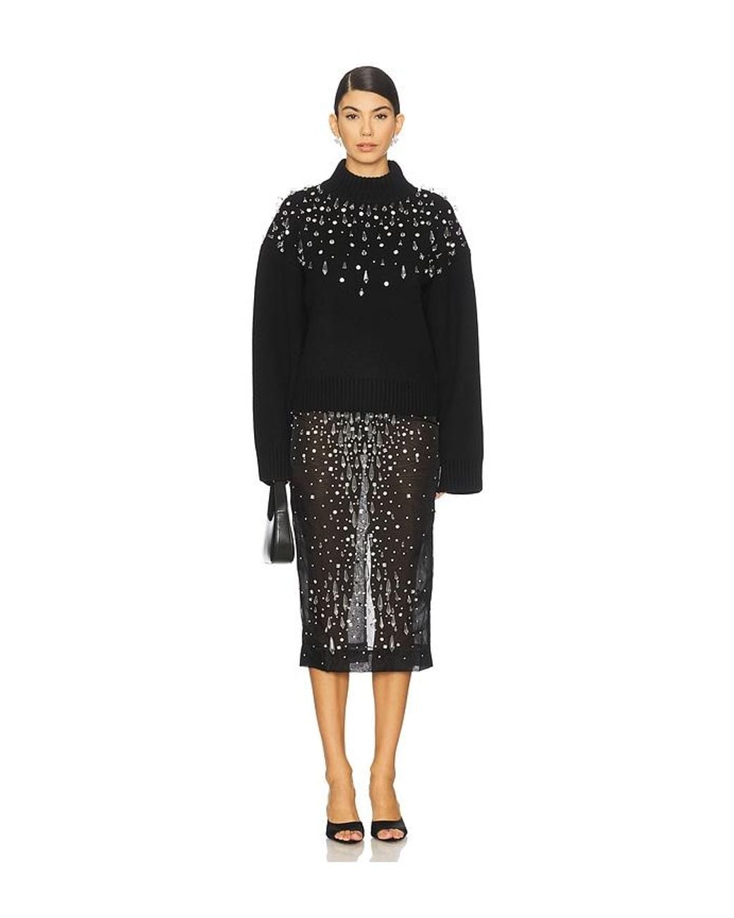 retroféte Black Christa Sweater