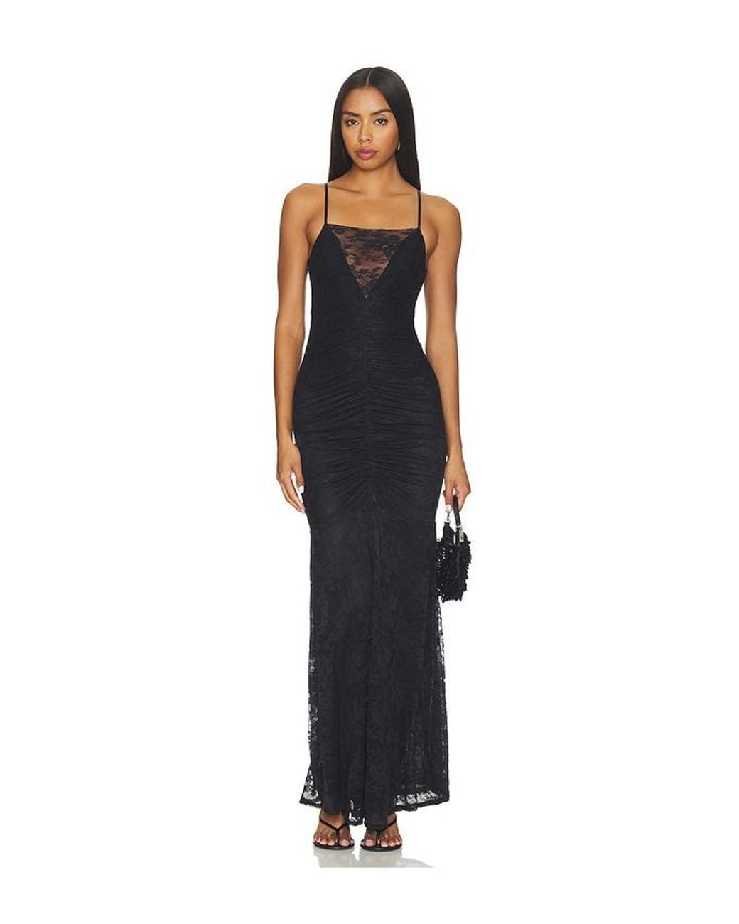 MAJORELLE Blue Mira Maxi Dress