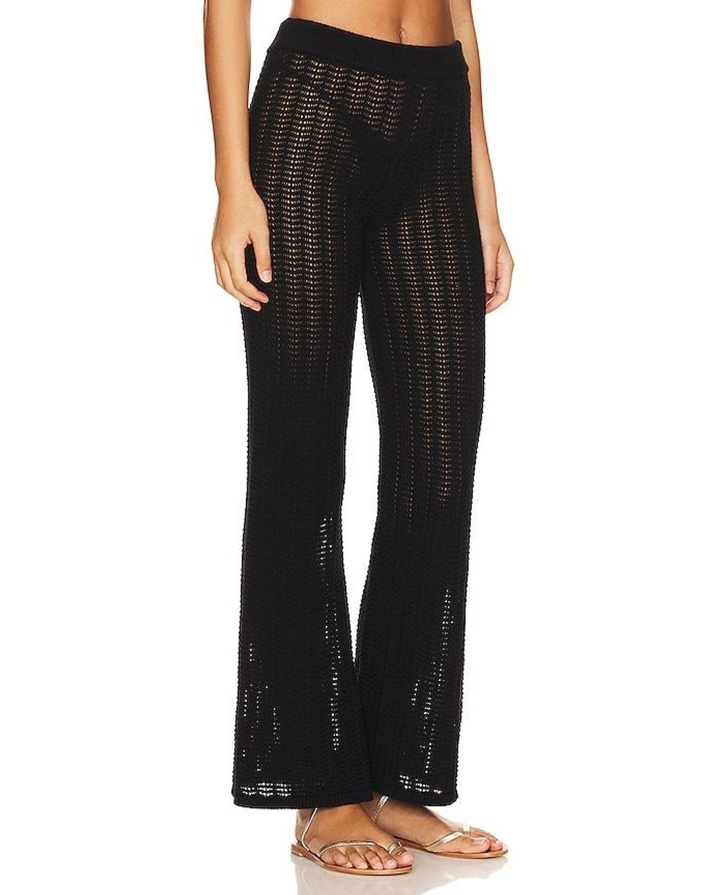 Tularosa Black Maeve Knit Pants
