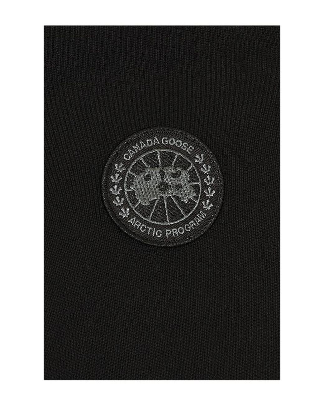 Canada Goose Black Hybridge Flavio Hoodie for men