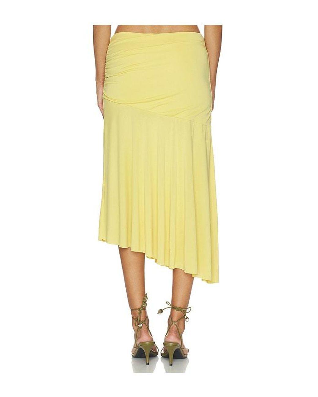 Nia Yellow Gioele Skirt