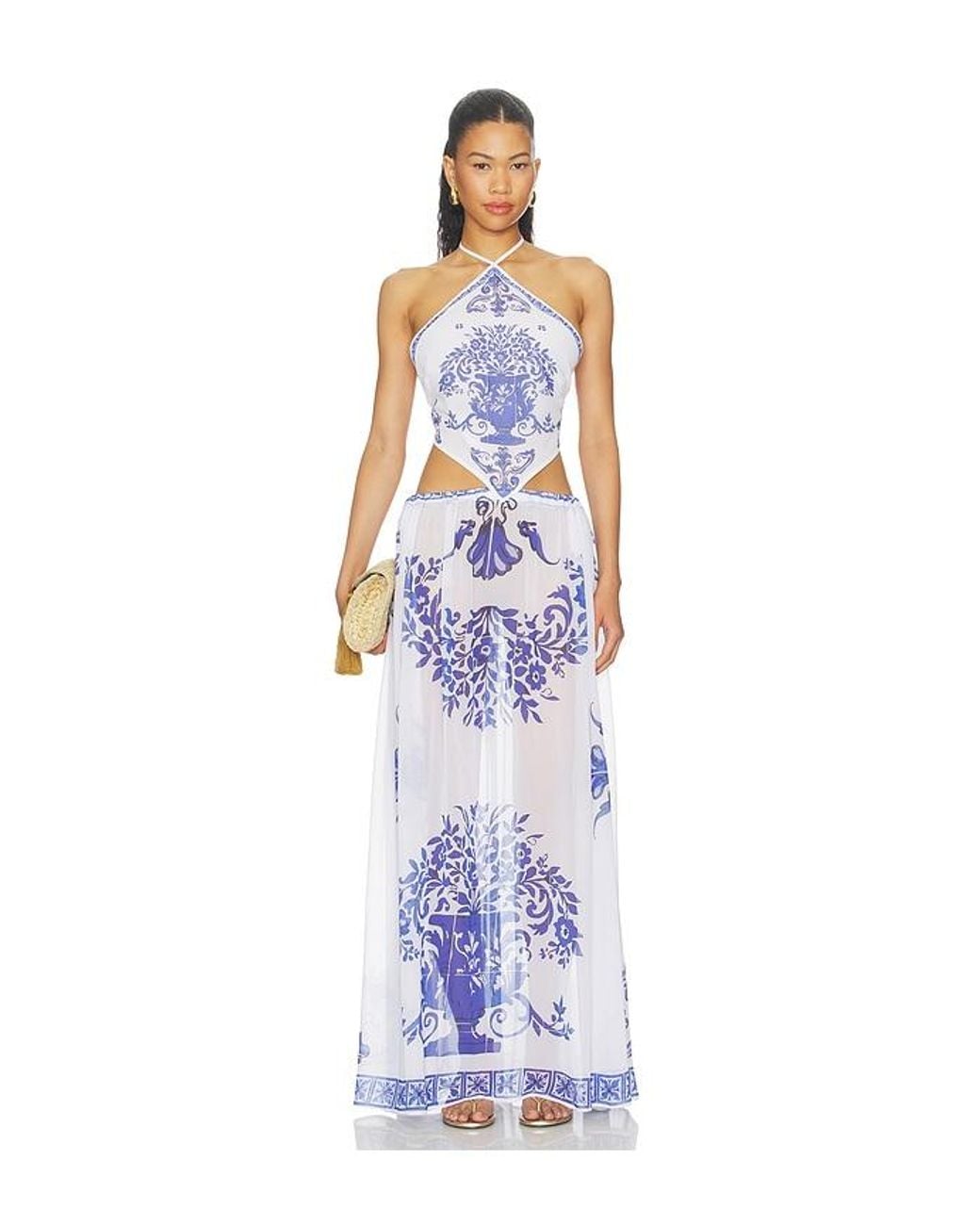 Bananhot White Riley Maxi Dress
