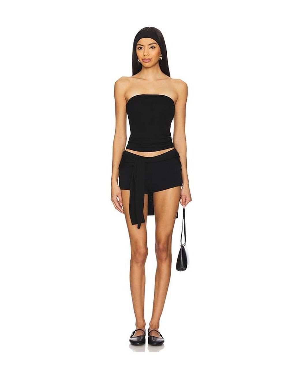 geel Black Roxie Shorts