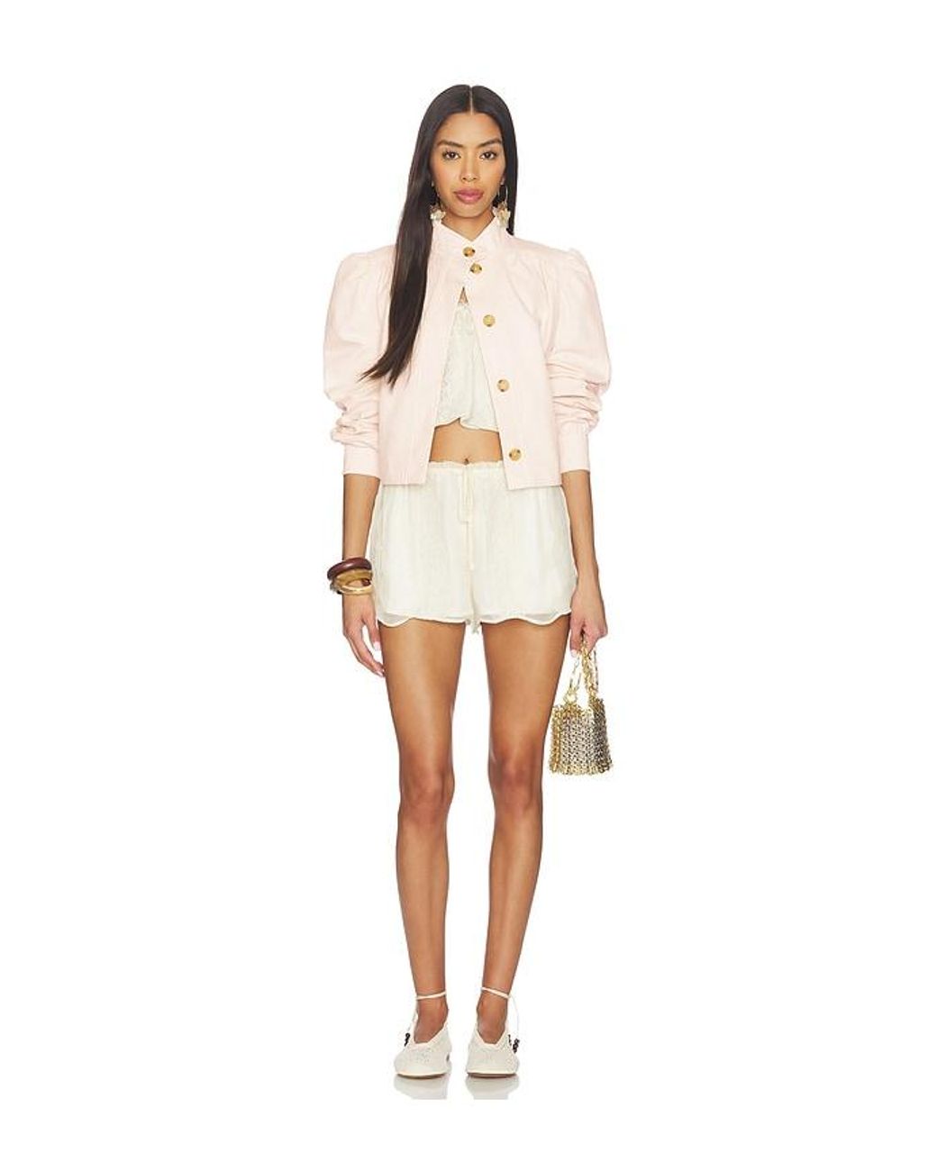 Tularosa White Tatum Top