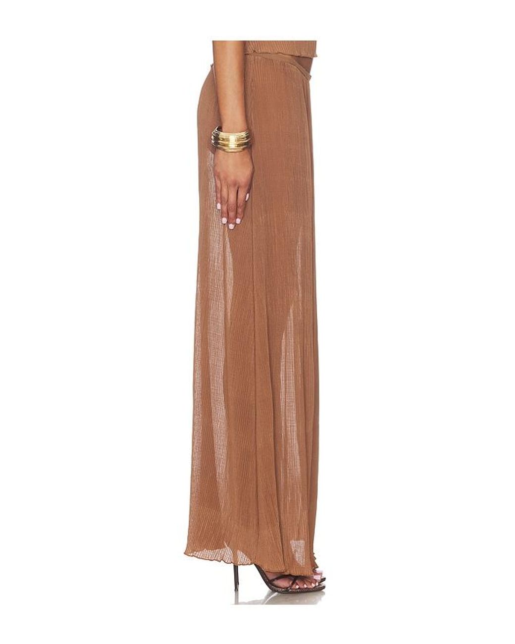 Lioness Brown Ford Maxi Skirt