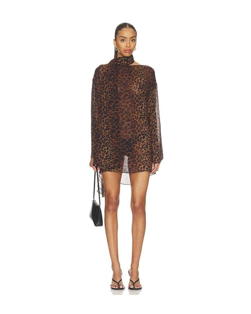 ViX Brown X Rosie Huntington-Whiteley Tammy Short Dress