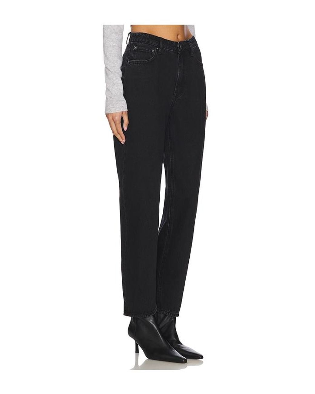 GRLFRND Black Eva Relaxed 90's Jeans