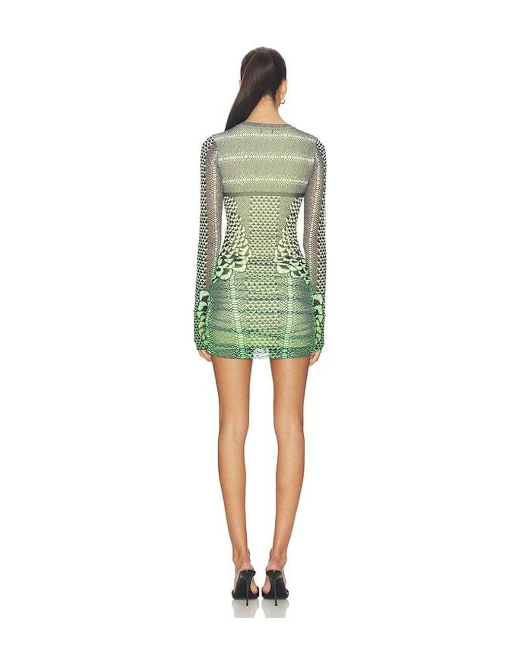 AFRM Green Mirza Dress