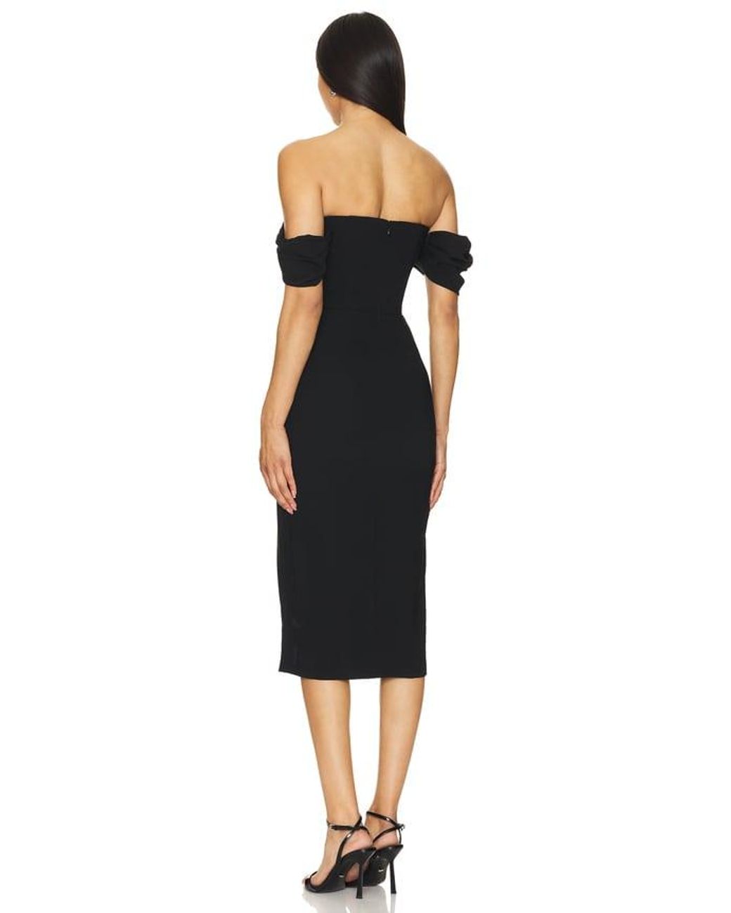 Amanda Uprichard Black Victoria Dress