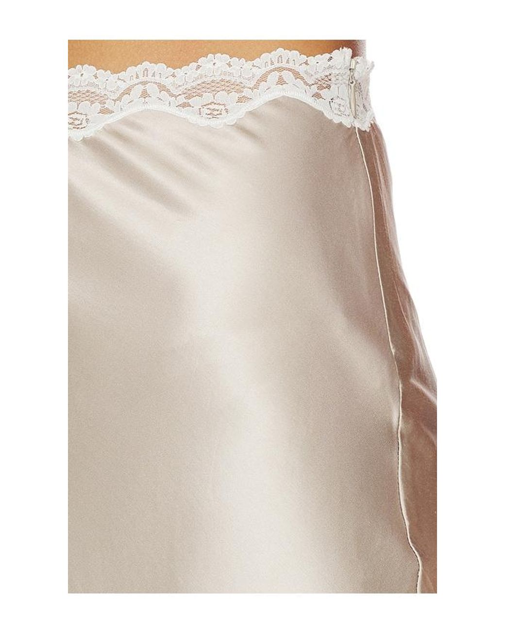 Lovers + Friends Natural Vallin Midi Skirt
