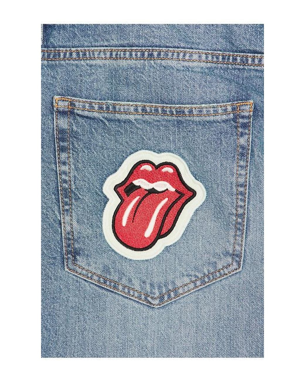 Guess Blue X Rolling Stones G18 Relaxed Jeans for men