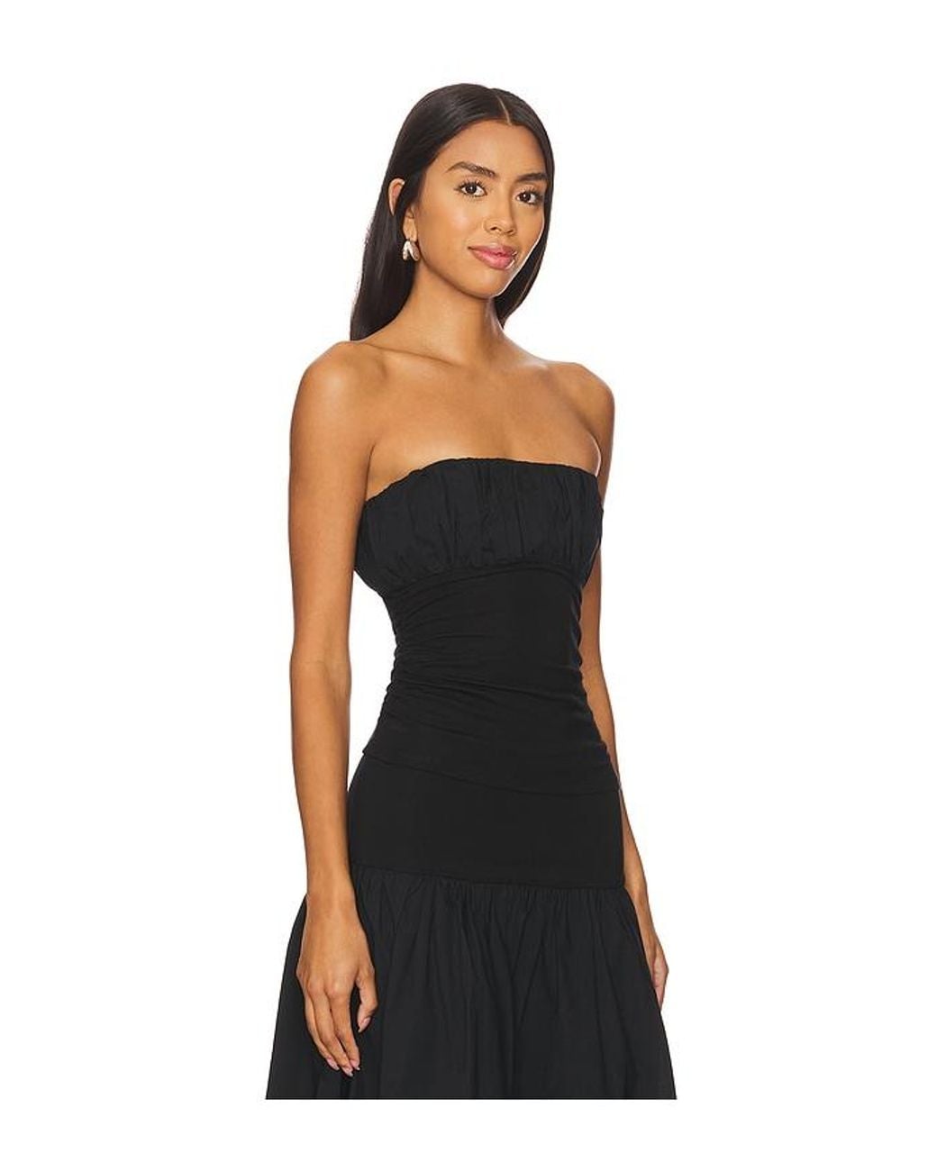 Lovers + Friends Black Mac Tube Top