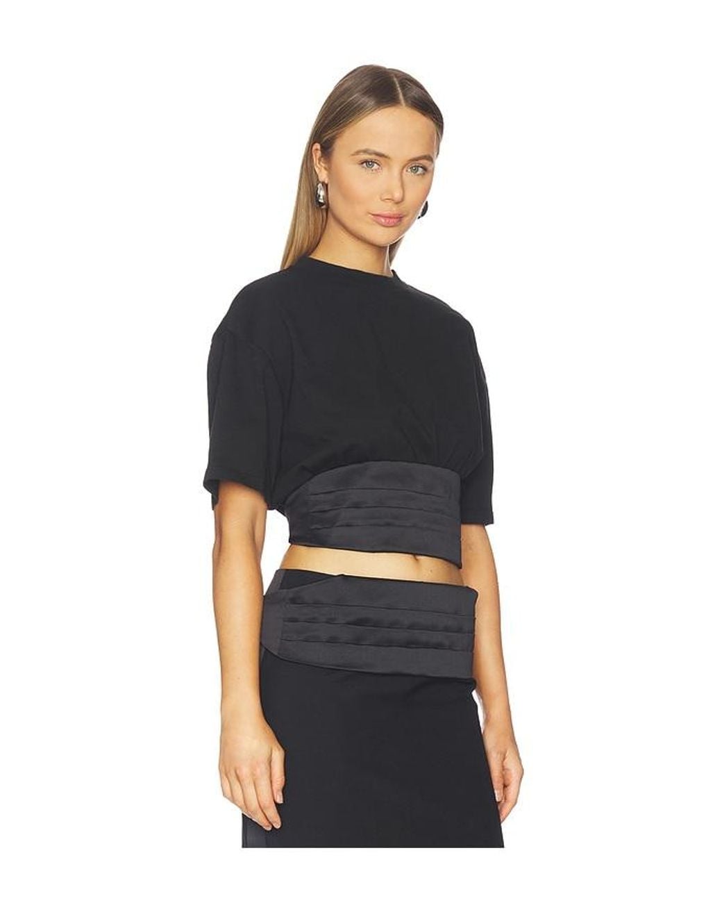 Area Black Tuxedo T-Shirt